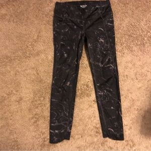 ATHLETA VELOCITY MARBLE 7/8TH TIGHTS LEGGINGS BLACK S
ACTIVE